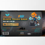 Voltura Trash Bag Roll size 80 cm X 110 cm 1 Kg